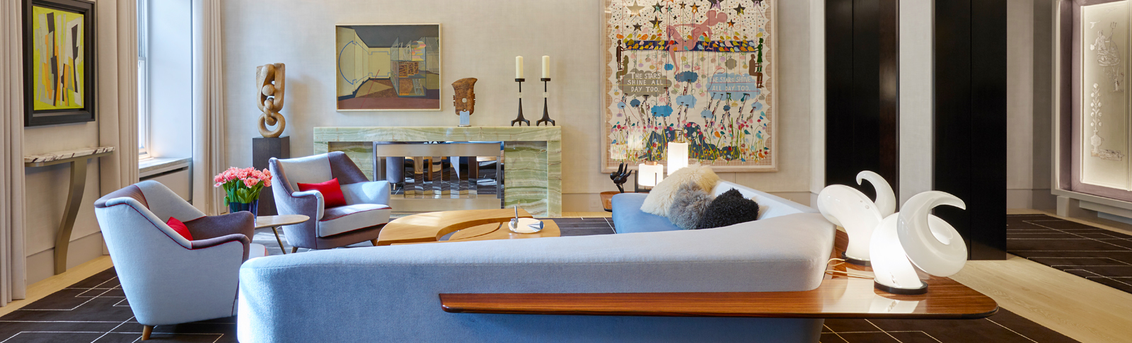 Image of a beautifully furnished room.